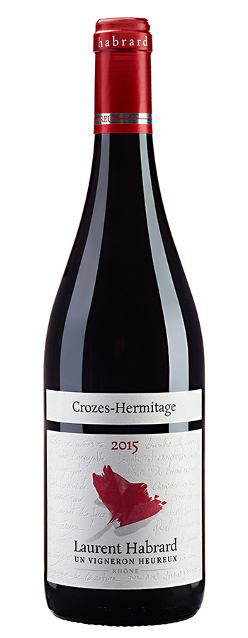 Crozes-Hermitage rouge Weinflasche