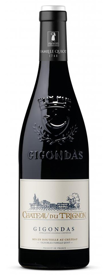 Gigondas Weinflasche