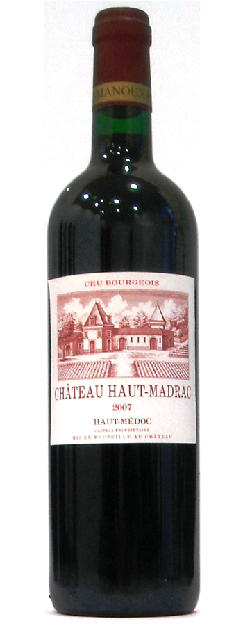 Château Haut-Madrac Weinflasche
